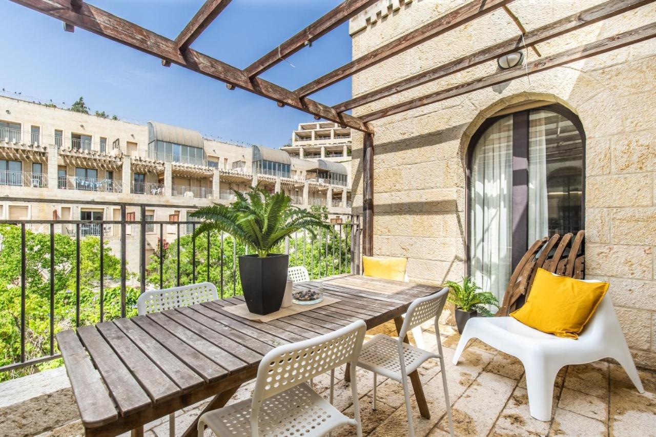 ✦Luxury 2 Bdr David'S Village Apartment ✦ Mamilla Jerusalem Exterior foto